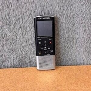 Olympus VN-8100PC Digital Voice Recorder Black Silver Handheld Dictaphone Case
